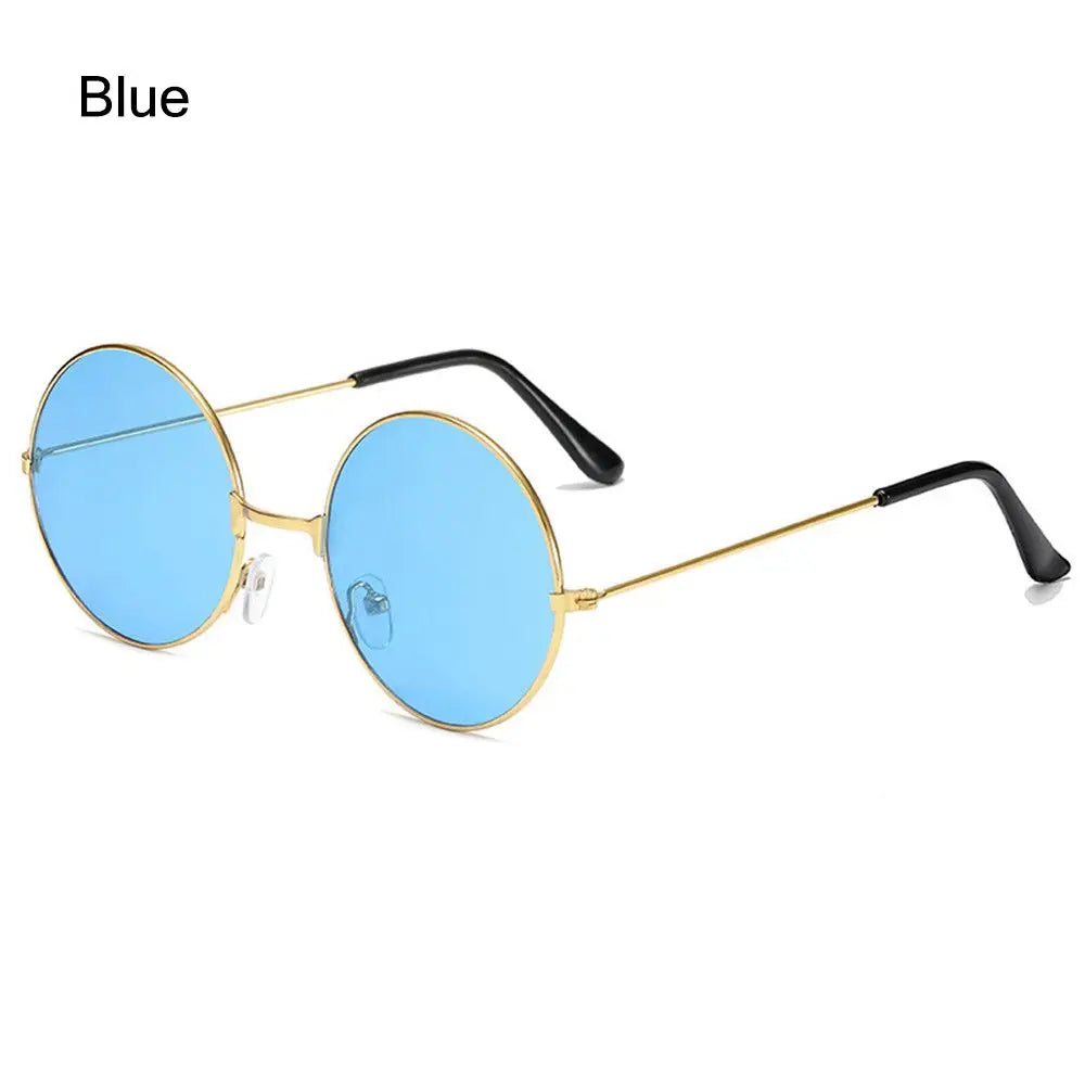 Retro Small Oval Sunglasses – UV400 Gradient Mirror Shades for Festival Wear