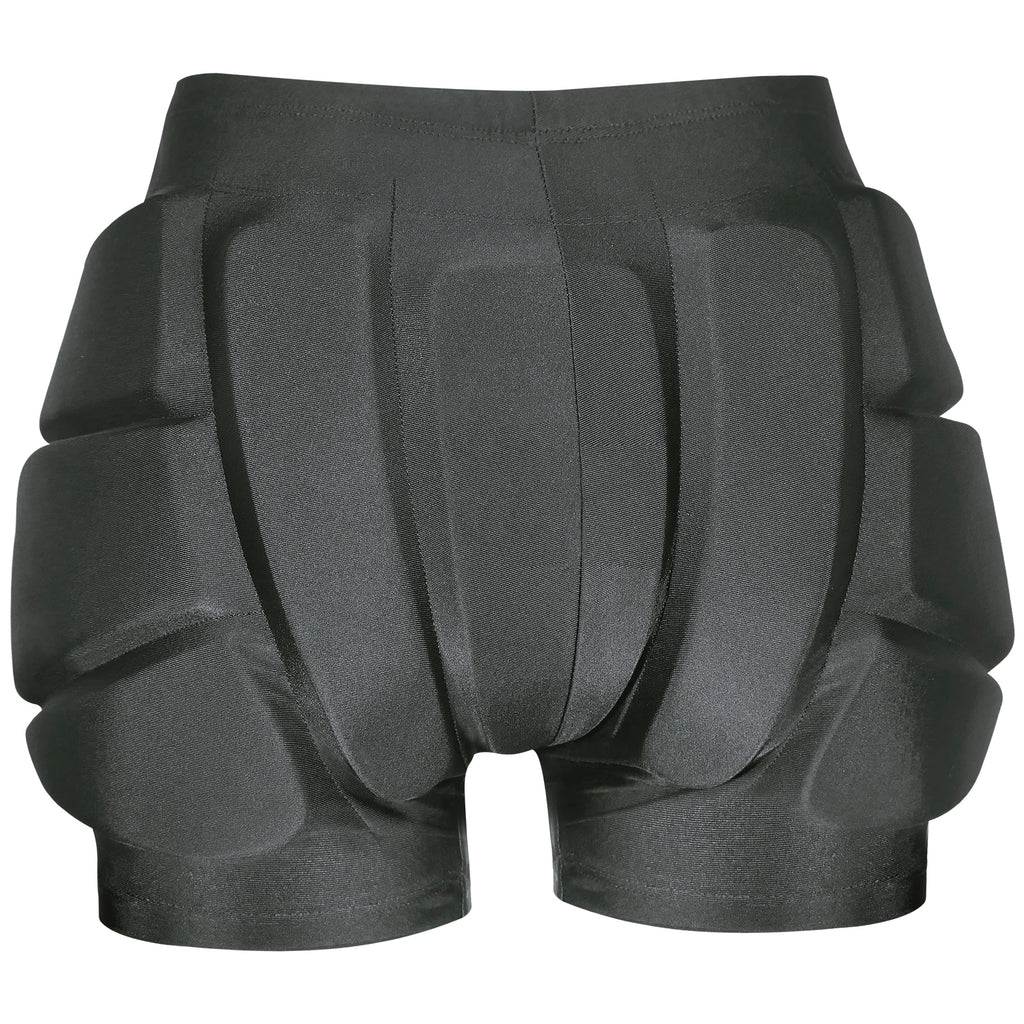 Padded Protective Shorts – 3D Hip and Tailbone Shield for Kids Skiing Skating