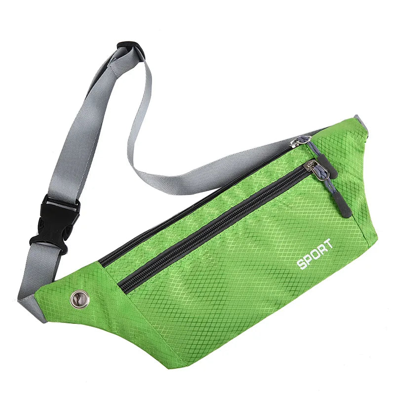 Nylon Waist Bag – Multifunction Chest Pack for Running Travel and Sports