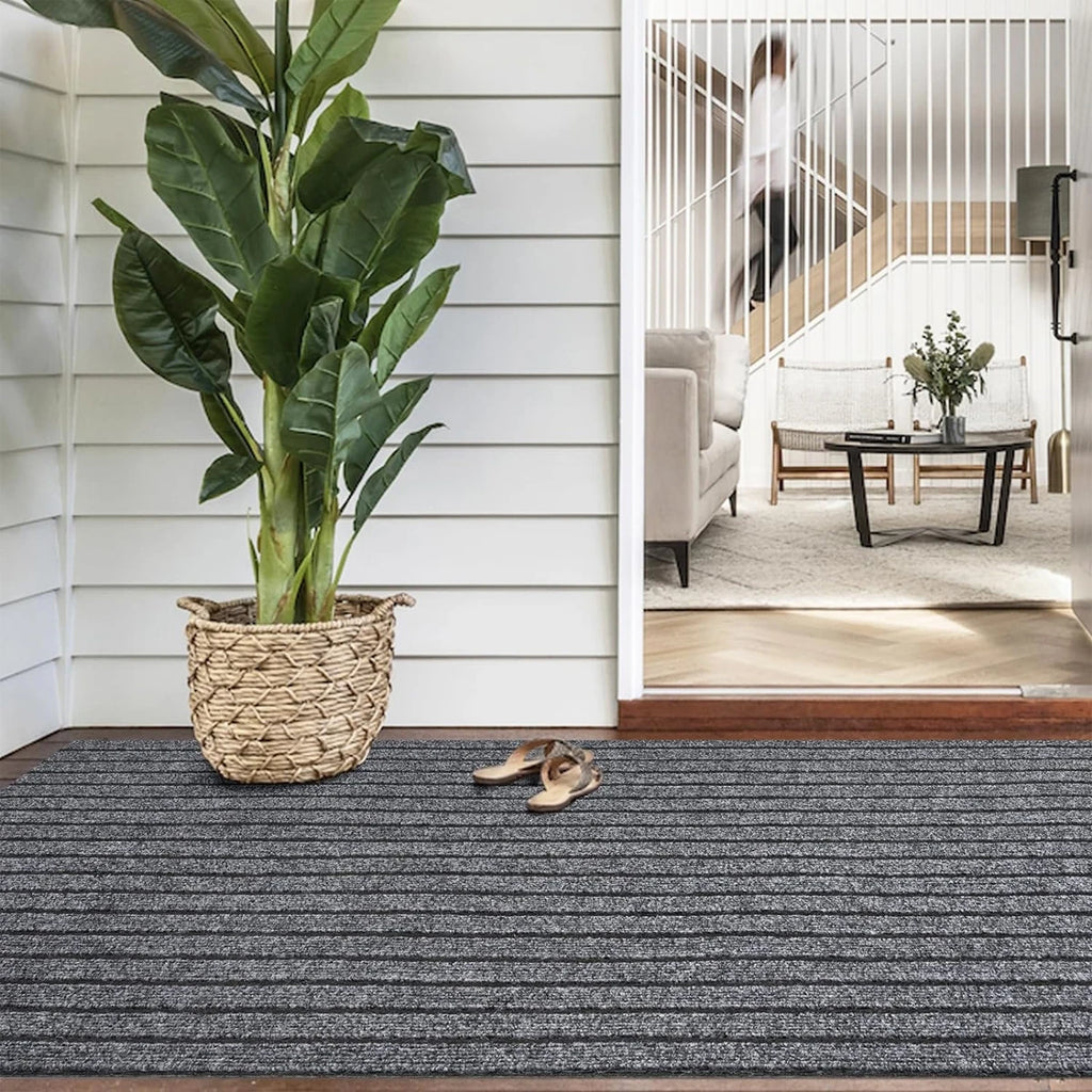 Non-Slip Floor Mat – Stain Resistant Doormat for Indoor Outdoor Home Entrance