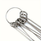 Stainless Steel Cleaning Brushes – Multi-Size Needle Set for Shower Heads
