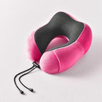 U-Shaped Memory Foam Neck Pillow – Cervical Orthopedic Support for Travel