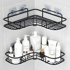 Bathroom Corner Storage Shelf – Wall Mounted Organizer for Shower
