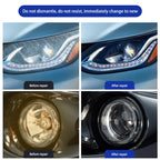 Car Headlight Restoration Kit – Chemical Polish for Auto Headlamp Repair