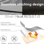 Men's Sauna Shapewear Vest – Silver Coated Compression Top for Weight Loss