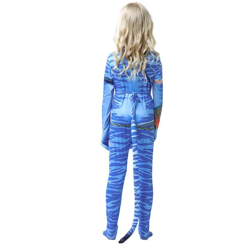 Avatar Alien Bodysuit – The Way of Water Jumpsuit for Halloween Cosplay