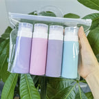 Silicone Travel Bottles – 100ML Leak Proof Squeezable Containers for Vacation