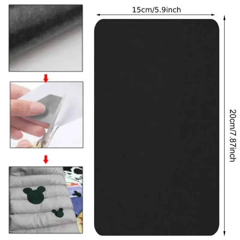 Self-Adhesive Nylon Repair Patches – Waterproof Fabric for Outdoor Gear