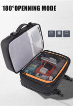 Expandable 17.3-inch Laptop Backpack – Waterproof Travel Bag for Men