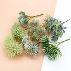 Silk Artificial Flower Heads – Floral Decor for Scrapbooking and Weddings
