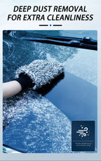 Car Wash Brush – Plush Non-Slip Tool for Wheels and Rims Cleaning
