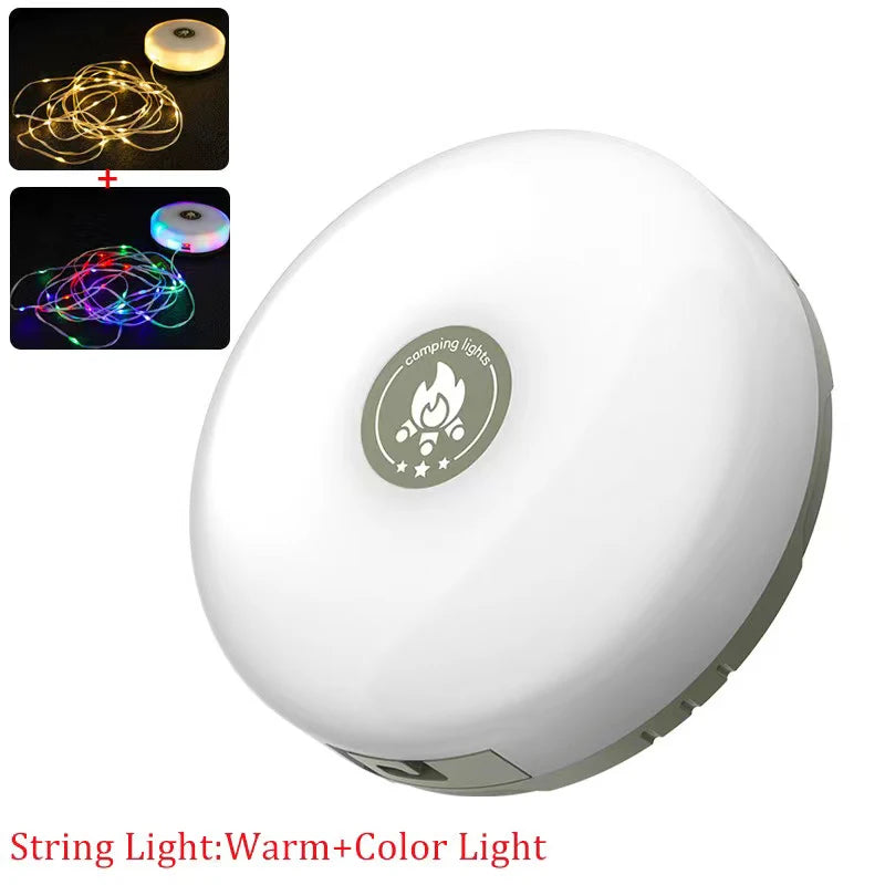 10M LED Camping Light Strip – Waterproof Atmosphere Decor for Outdoor Tents