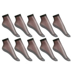 Ultrathin Transparent Boat Socks – Breathable Women's Ankle Socks for Summer