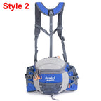 Multi-Pocket Fanny Pack – Water Bottle Holder for Outdoor Hiking and Cycling