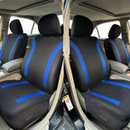 Universal Polyester Car Seat Cover Set – Bicolor Protector for Auto Interior