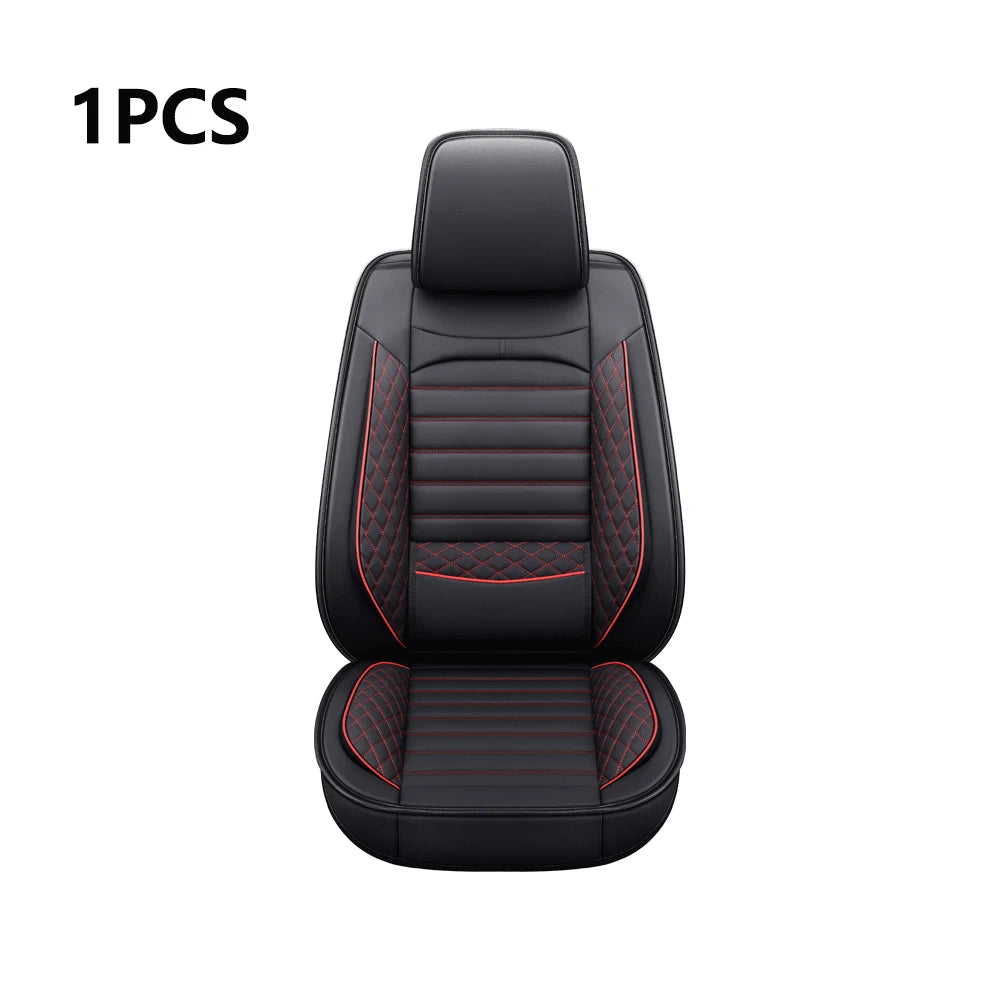 Faux Leather Car Seat Cover – Universal Waterproof Protector for Auto Interior
