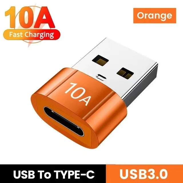 USB to USB-C Adapter – Fast Charging OTG Converter for Smartphones and Laptops