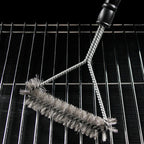 Stainless Steel BBQ Grill Brush – Non-stick Bristle Tool for Outdoor Cleaning