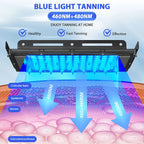 Ultraviolet Tanning Lamp – 50W Blue Light Solarium for Skin Care