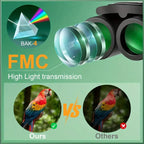 HD Compact Binoculars – Powerful Long Range Optics for Outdoor Hunting Travel
