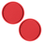 Bling Rhinestone Car Coasters – Anti-Slip Cup Holder Mats for Auto Interior