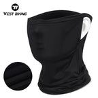 Ice Silk Cycling Headwear – Breathable UV Face Mask for Outdoor Sports