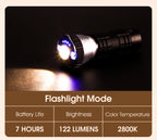 3-in-1 LED Camping Light – Multifunctional USB Rechargeable Tent Lantern