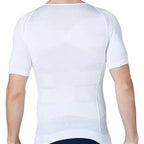 Mens Compression Undershirt – Seamless Slimming Body Shaper for Gynecomastia
