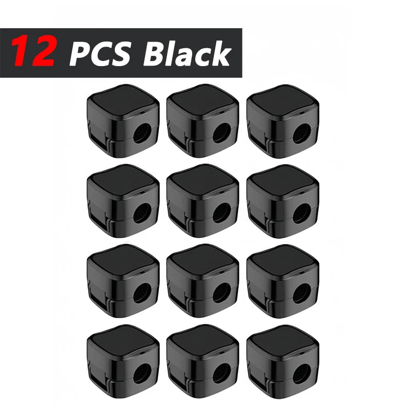 Magnetic Cable Clips – Adjustable Adhesive Cord Holder for Office Desk