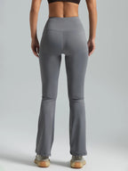 High Waisted Bootcut Yoga Pants – Flared Leggings for Workout and Casual Wear