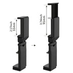 Airplane Phone Holder – Foldable Adjustable Travel Stand for Flight Seats