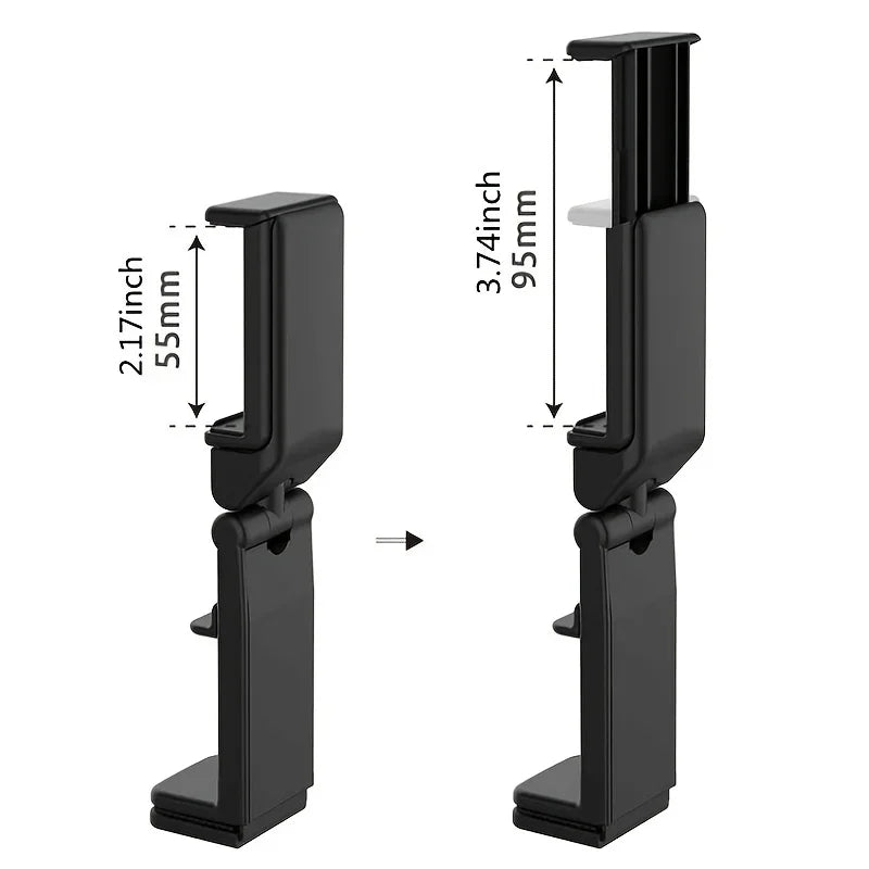 Airplane Phone Holder – Foldable Adjustable Travel Stand for Flight Seats