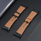 Luxury Leather Watch Band – 47mm Replacement Strap for Samsung Galaxy Ultra
