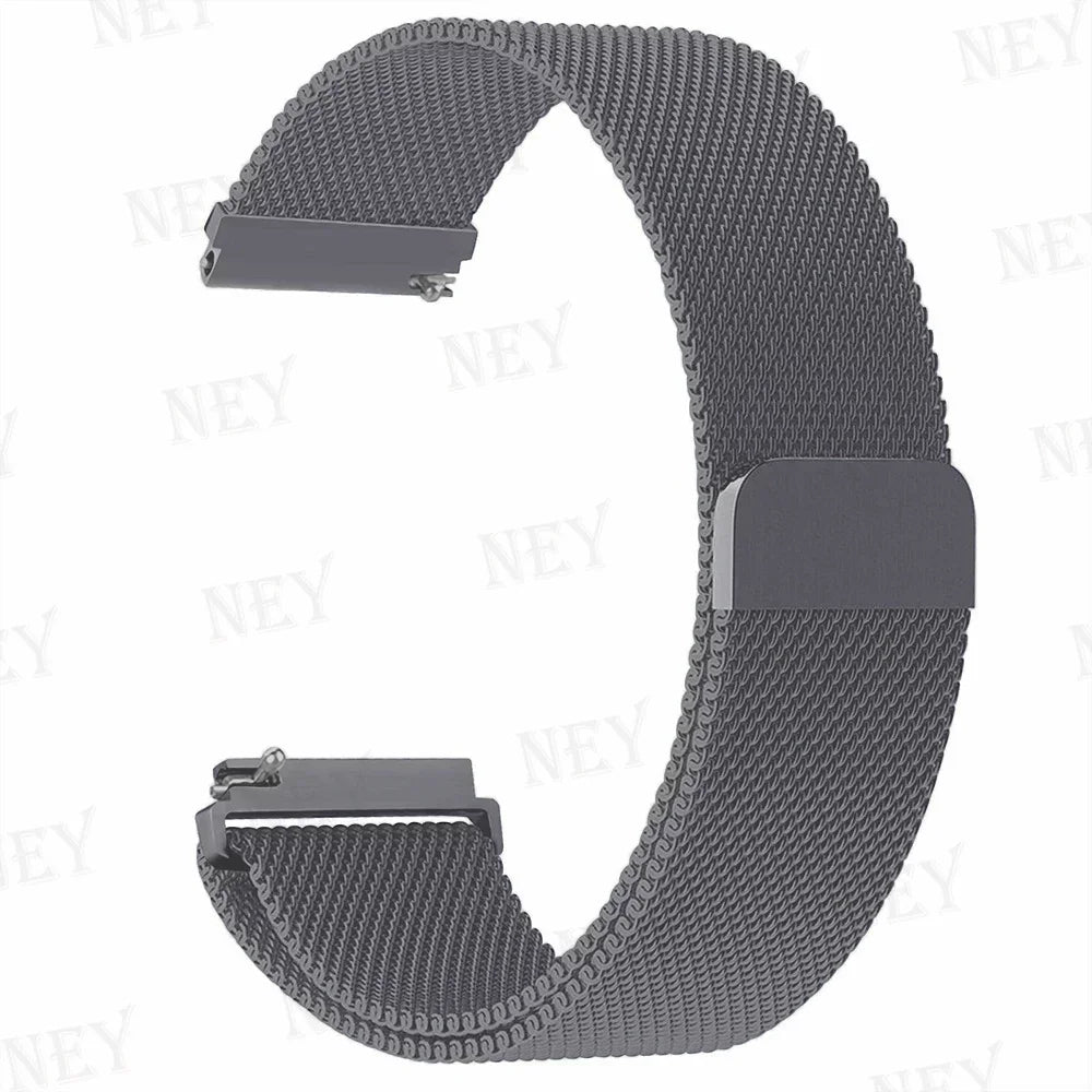 Milanese Stainless Steel Watch Band – Magnetic Mesh Loop for Xiaomi Redmi