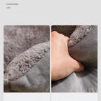Plush Pet Bed Mat – Soft Winter Cushion for Cats and Small Dogs