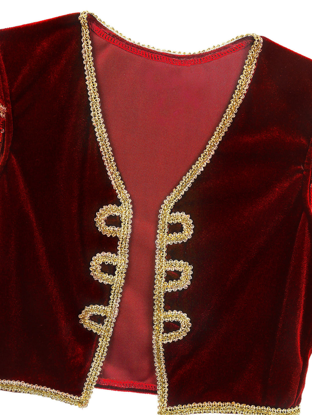Boys Arabian Prince Costume – Vest and Pant Set for Halloween Cosplay