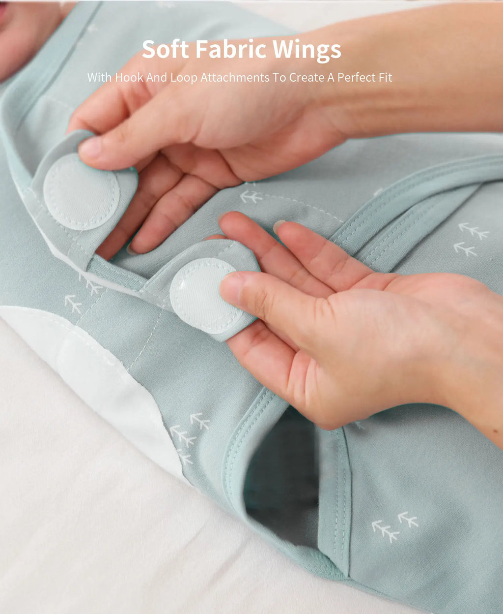 Cotton Baby Sleeping Bag – Anti-Shock Swaddle Wrap for Newborn Sleep