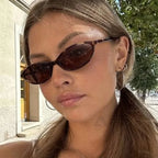 Oval Sunglasses – Small Retro Fashion Shades for Women and Men