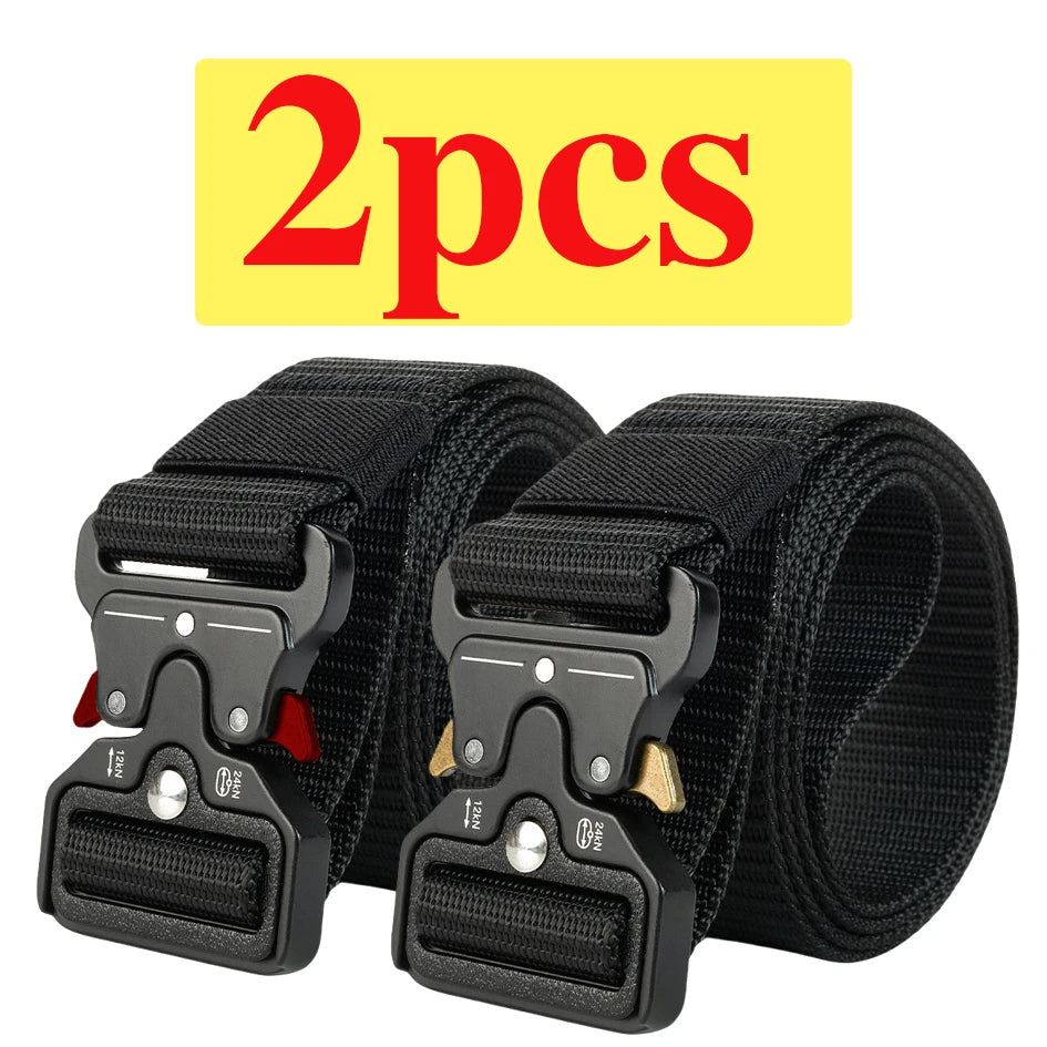 Tactical Nylon Belt – Multi-Functional Canvas Strap for Military Training