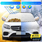 Magnetic Windshield Sunshade – Waterproof Anti-Ice Cover for Winter Auto