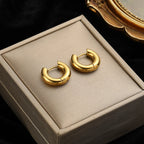 316L Stainless Steel Waterproof Earrings – Minimalist Jewelry for Vacation