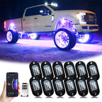 RGB LED Underglow Chassis Lights – Waterproof Exterior Decoration for Off-Road Trucks