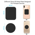 Universal Metal Magnetic Plate – Iron Disk Sticker for Car Phone Holders