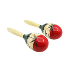 Wooden Maracas Shakers – Tropical Percussion Instrument for Kids Party Toys