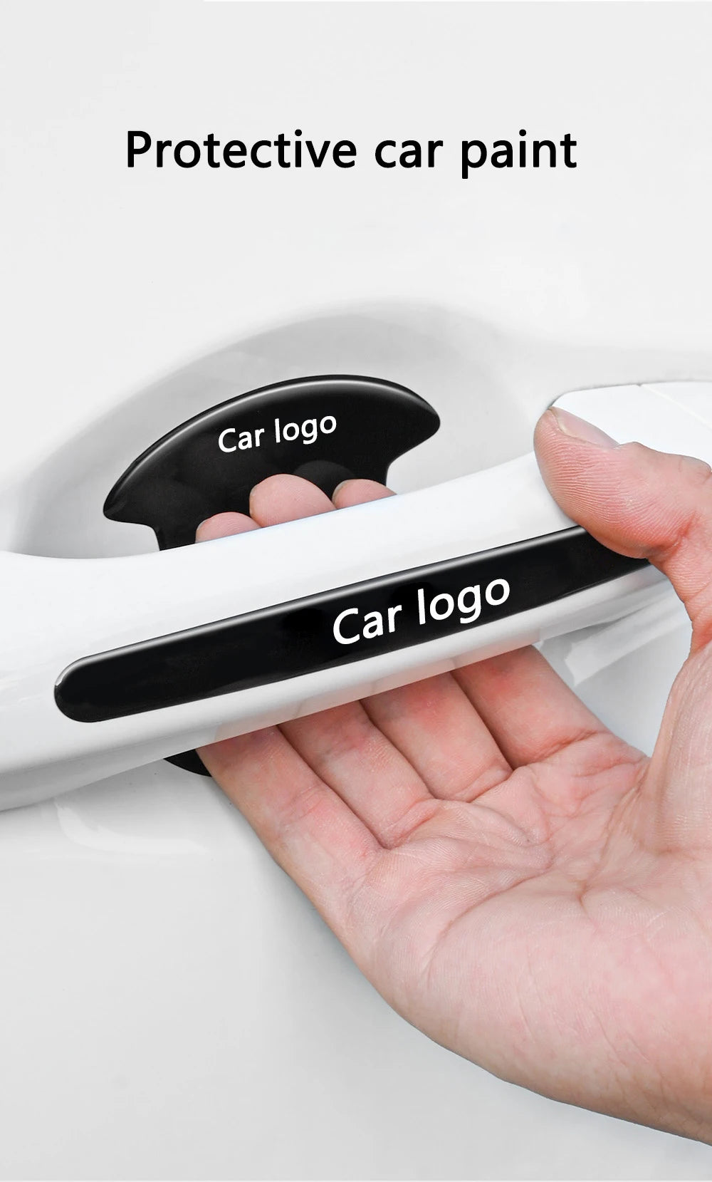 TPU Car Door Handle Protectors – Anti-Scratch Film for Volkswagen Vehicles
