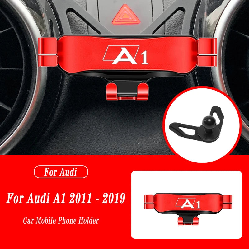 Gravity Air Vent Phone Holder – Adjustable GPS Mount for Audi A1 2011-2019