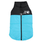 Reflective Dog Jacket – Windproof Winter Coat with D-ring for Small Dogs