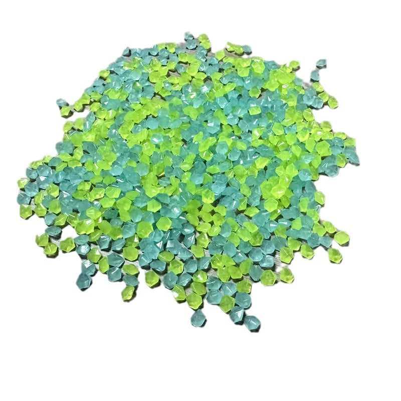 Luminous Glow Pebbles – 3-5mm Fluorescent Stones for Garden and Aquarium Decor