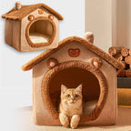 Foldable Pet House – Removable Washable Bed for Small to Large Dogs and Cats