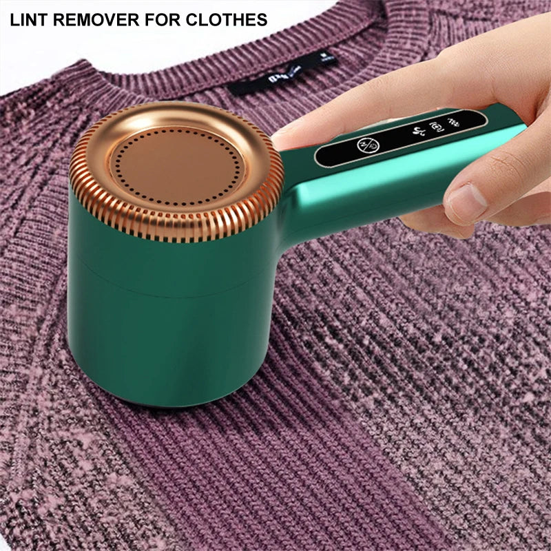 Electric Lint Remover – Rechargeable Fabric Shaver for Clothes and Sweaters